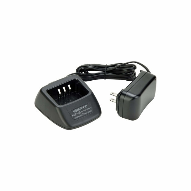 Kenwood KSC-35 Battery Charger - Single-way Rapid. Recharges the following battery:- KNB-45L, KNB-63L.