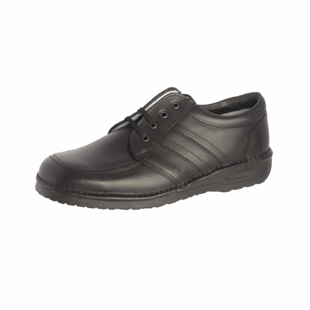 Firefighter Work Shoes Miami, high-quality classic style work shoe – black.