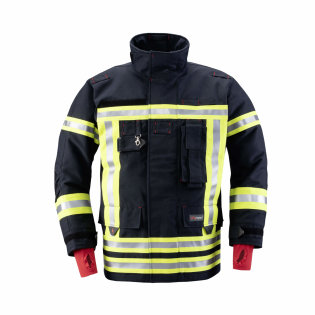 Fire intervention suit of the world-famous manufacturer of fire suits Texport. A suit that protects the firefighter in firefighting and technical interventions.