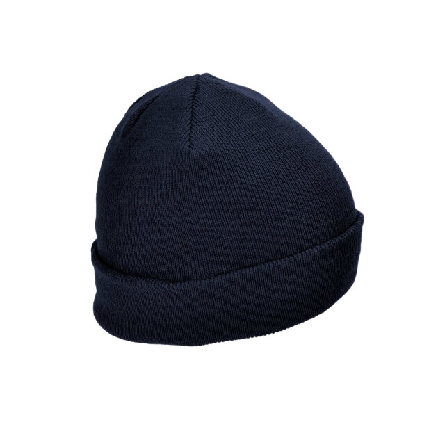 Zimska vunena kapa s vatrogasnim amblemom, štiti glavu od utjecaja hladnoće.