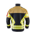 The jacket of the emergency firefighting suit for extinguishing forest fires.