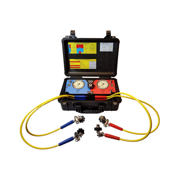 The DPX is a high pressure surface supply unit for rebreather systems.