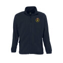 Fleece jacket in a classic cut with a firefighter logo, two pockets and a zipper.