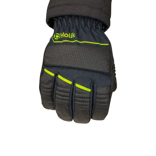 Fire intervention gloves for structural fire, Nomex reinforcement with ceramic coating and anti-shock filling.