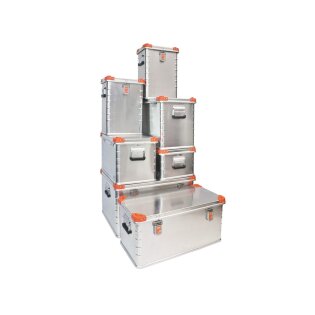 Zarges Eurobox for equipment in Fire vehicle Eurobox is an aluminum container for emergency equipment and tools, which can be used on fire vehicles.