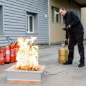 Generator plamena vatre koji se koristi za obuku i trening vatrogasaca, te kod edukacija gašenja požara.
