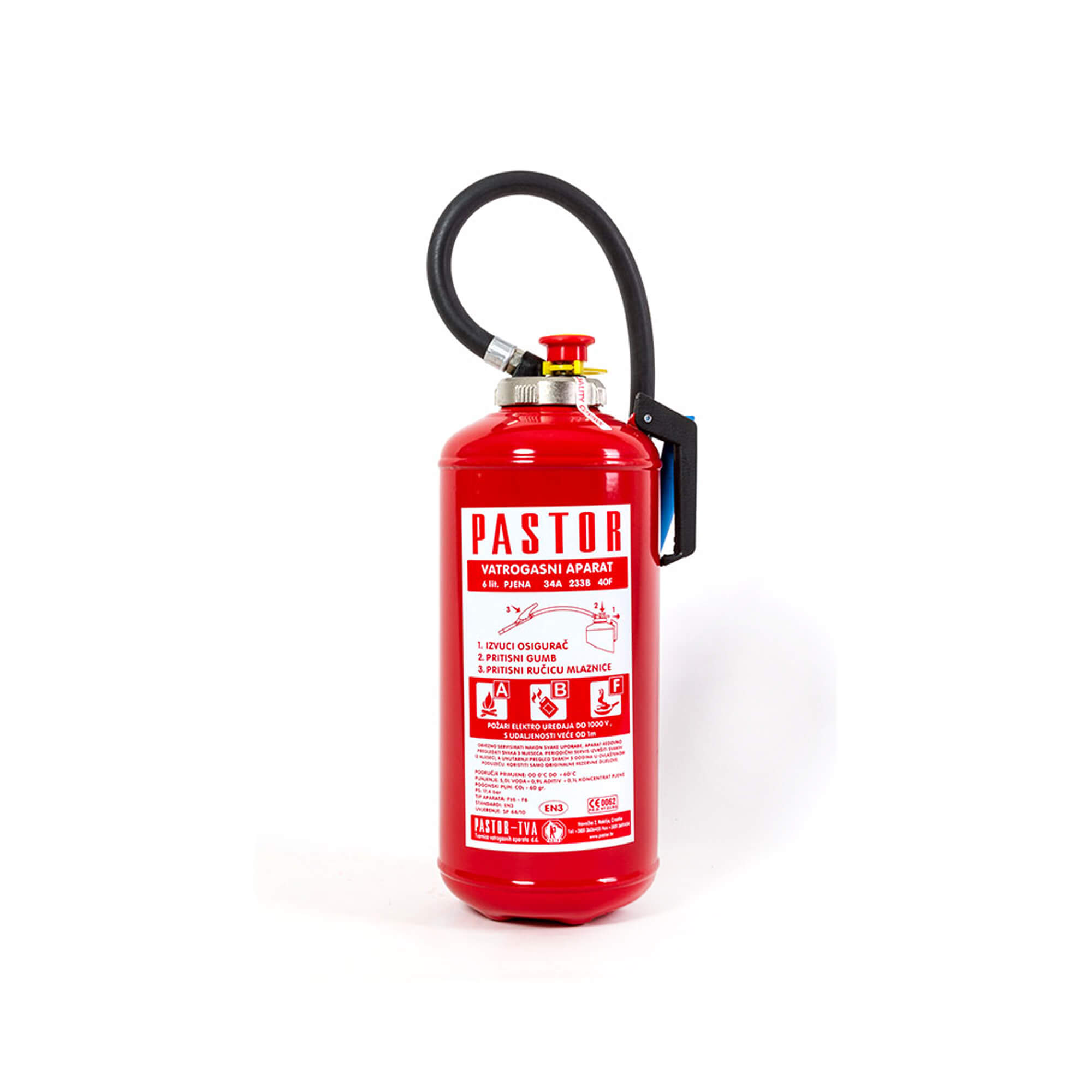 fire extinguisher pz6, foam afff