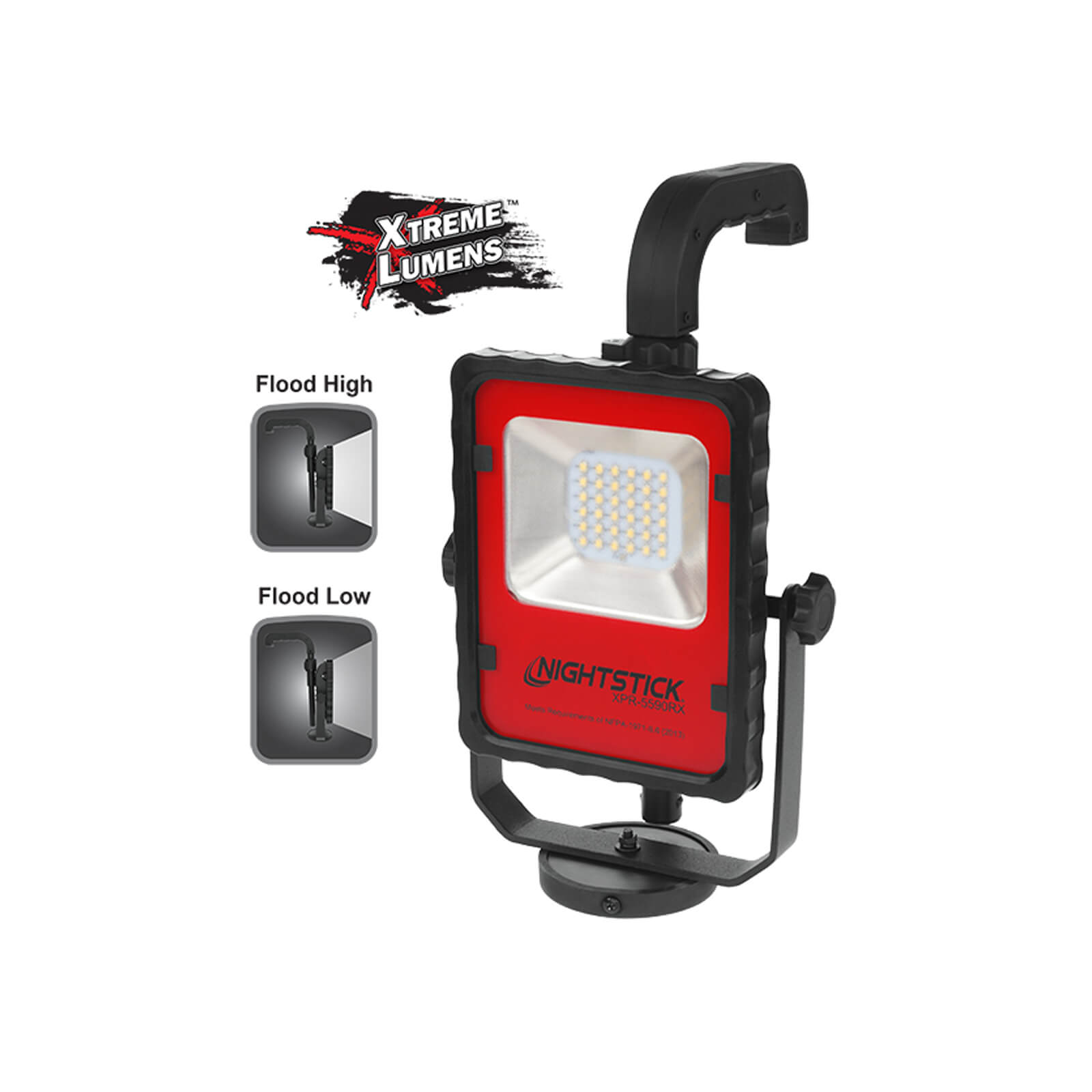 Firefighter Rechargeable LED Scene Light Kit Nightstick XPR-5590RCX Intrinsically Safe