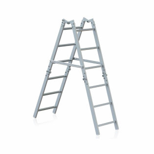 Aluminium foldable ladders for firefighters