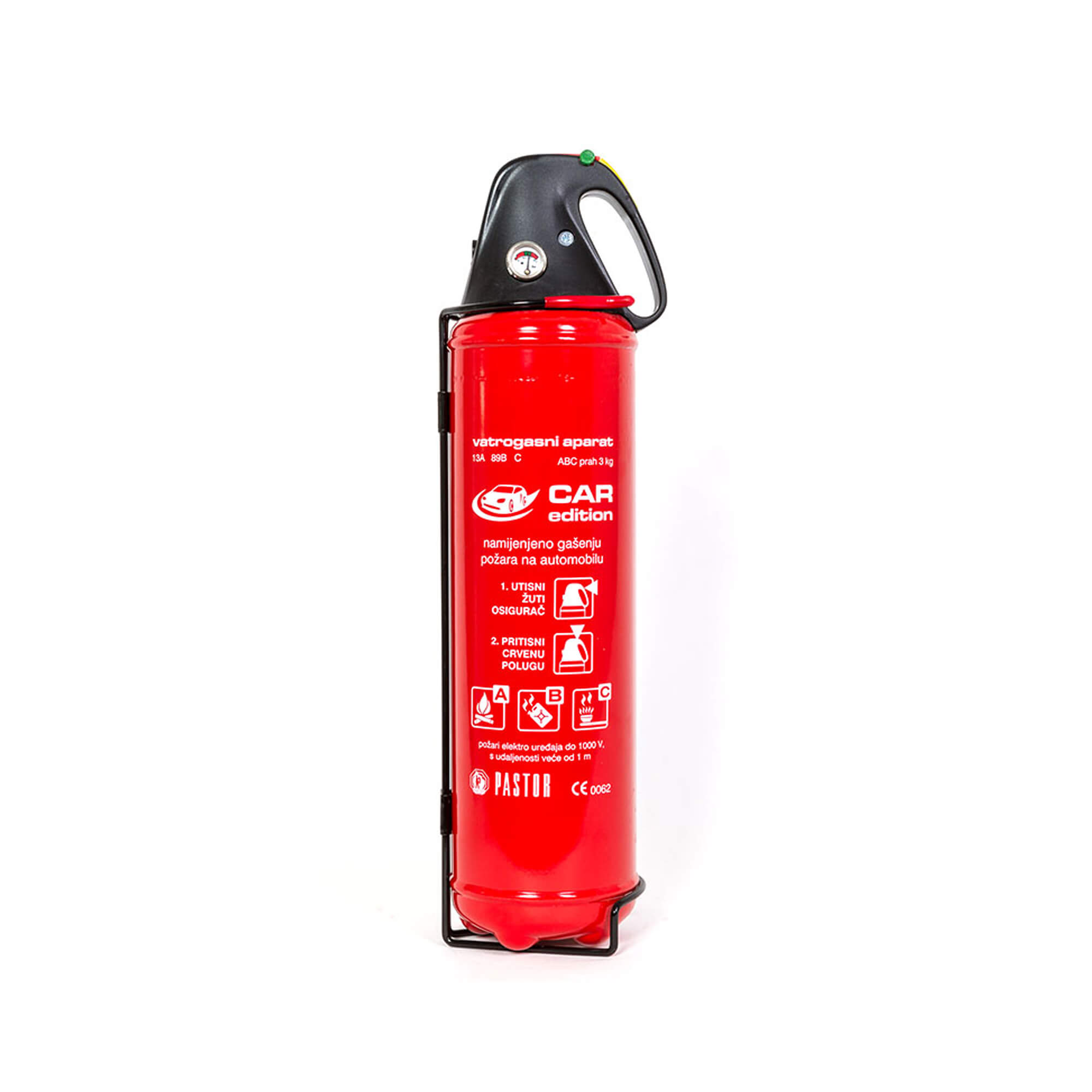 fire extinguisher P3E car edition