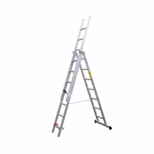 Aluminium Combination Ladder 3-Part for firefighters