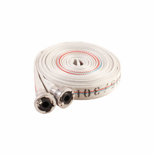 Firefighting pressure hose 25 mm with couplings
