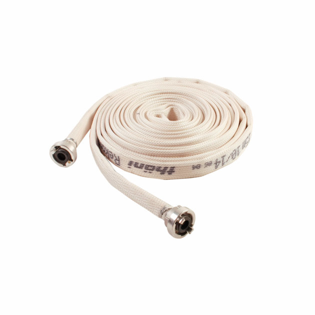 Firefighting pressure hose 25 mm with couplings