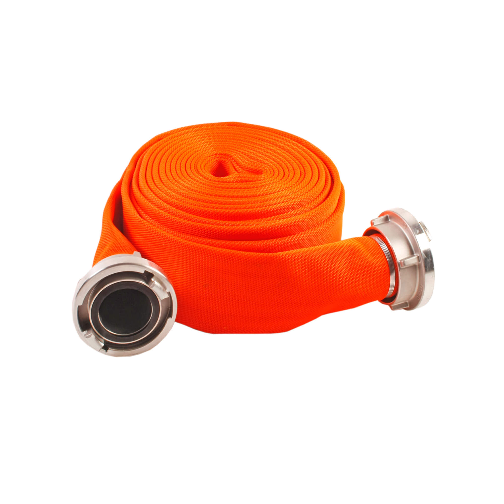 Fire Hose 75 mm with couplings Favorit - Neon Orange
