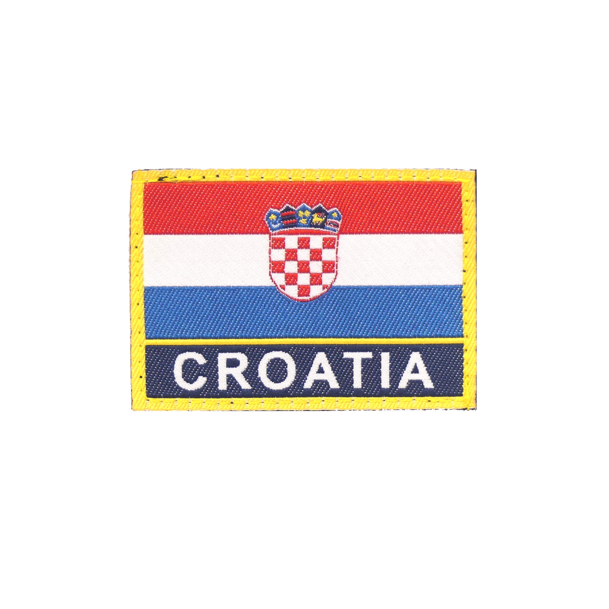 Amblem za rukav Hrvatska zastava na čičak