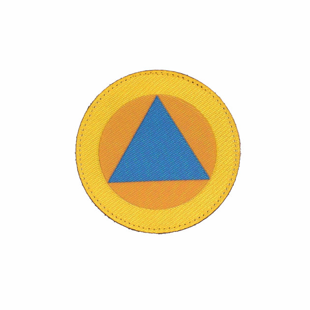 Velcro sleeve emblem Civil Protection