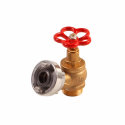Angle valve MS 1" with stable coupling and adjustable nut