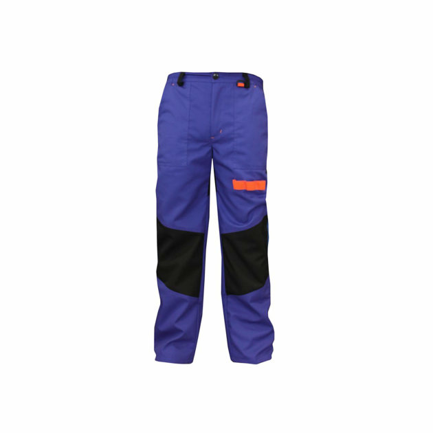Radne zaštitne hlače Spektar, royal plave, sa dodatnim pojačanjem na koljenima