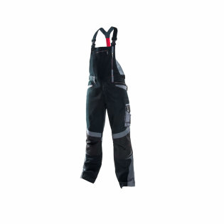 Work Farmer pants R8ED +, with adjustable straps, black