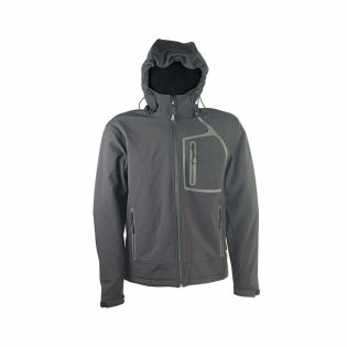 Softshell jakna William, crna, otporna na vodu i vjetar
