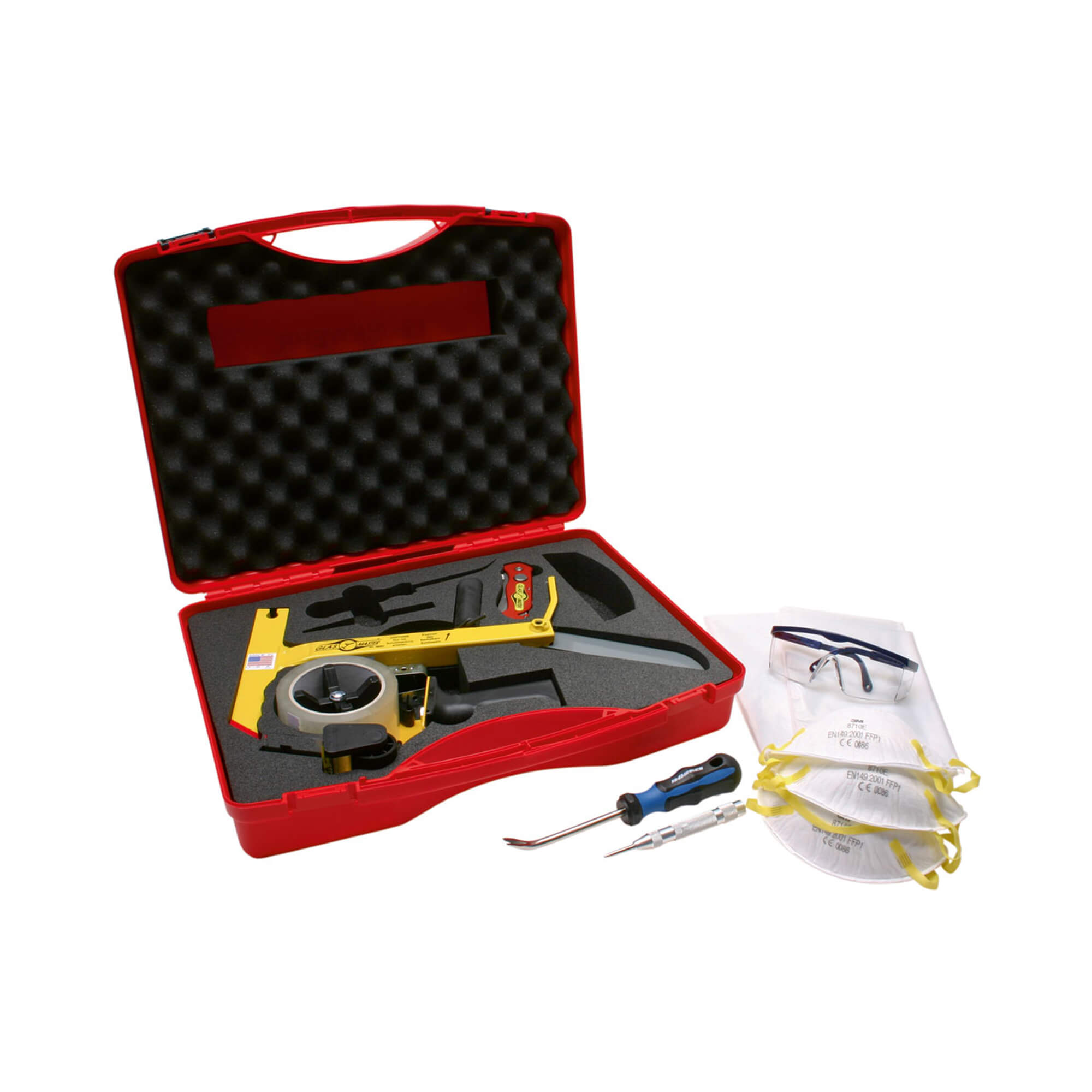 Glas-Master extrication tool for vehicle glass removal