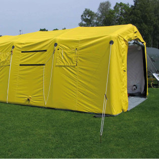 Šator na napuhavanje EZ-24, za Crveni križ, policiju, vatrogasce i civilnu zaštitu