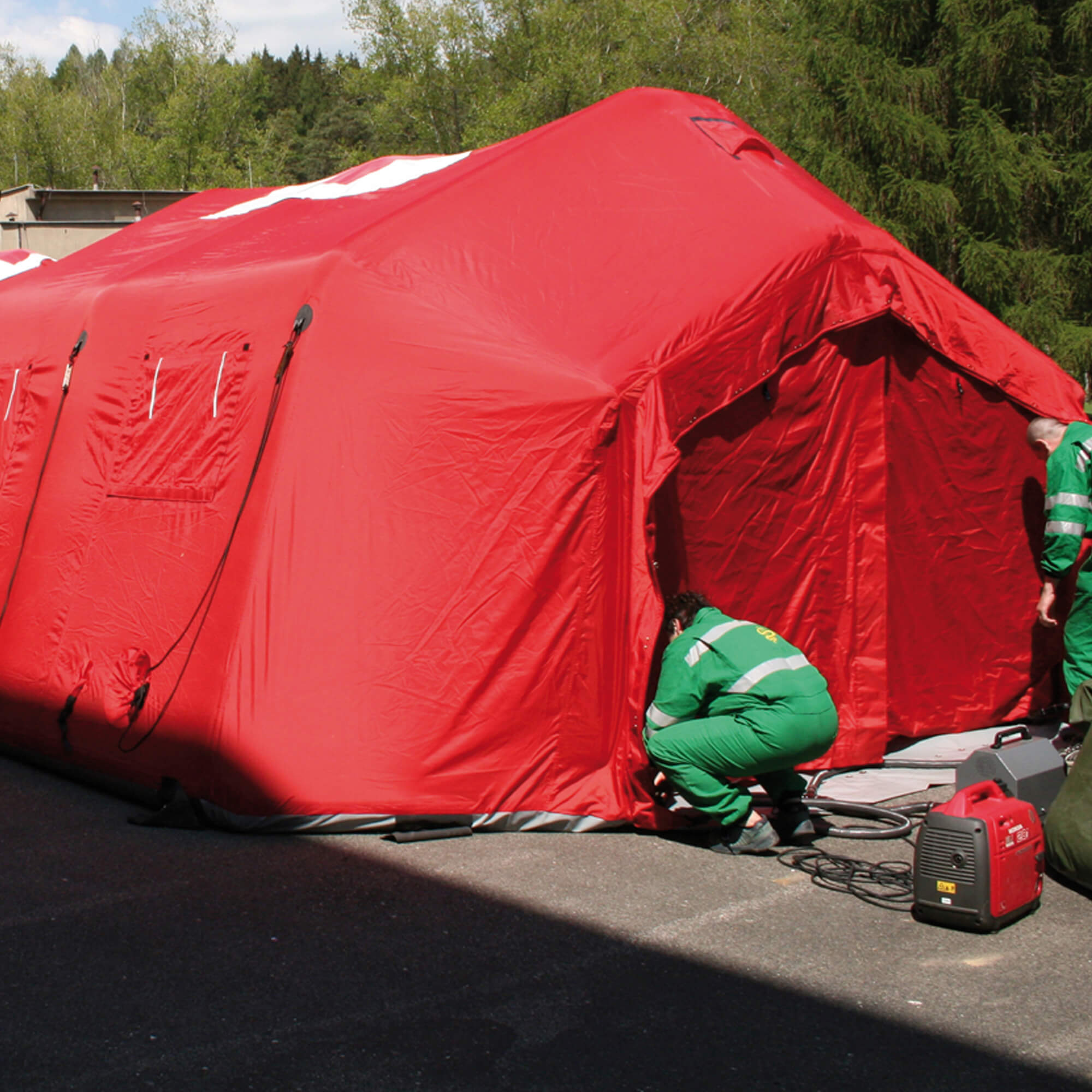 Šator na napuhavanje ES-35 TL