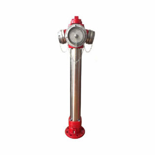 Overground Fire Hydrant DN 80 and DN 100, made of stainless steel
