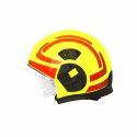 Structural firefighting protective helmet for firefighters.