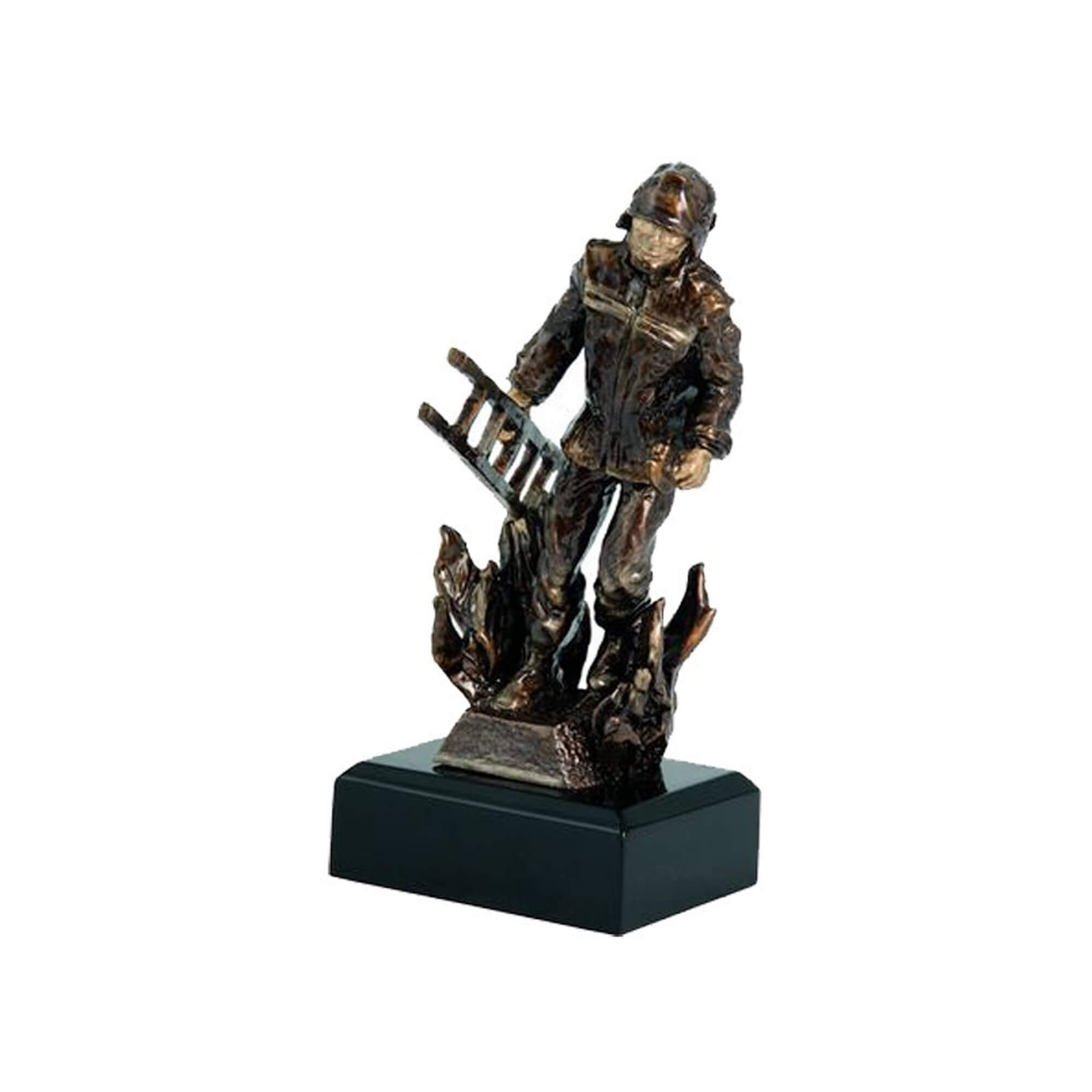 Souvenir Firefighter with a ladder RTYR 3768
