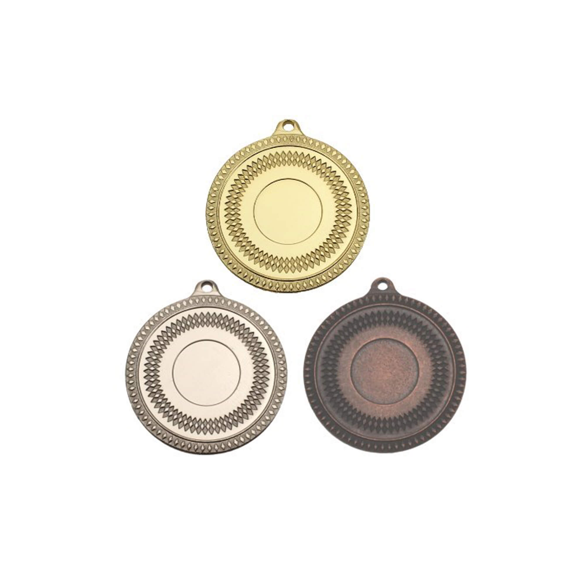 Medal Set for Fire and Sports Competitions, 60 mm