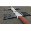 Hytrans Squeeze Ramp used for hose protection when under pressure and laid on the road.