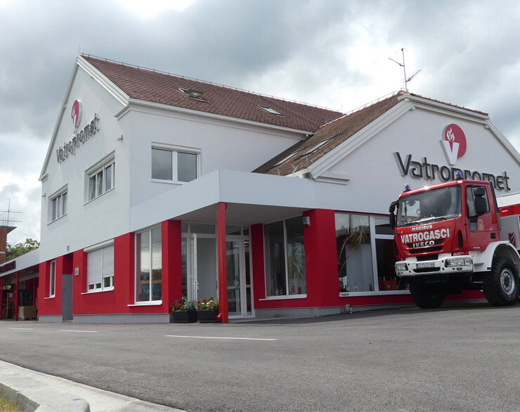 Shop for firefighting and protective equipment "Vatropromet - Zagreb". Sales of firefighting equipment, civil protection equipment and HTZ equipment.