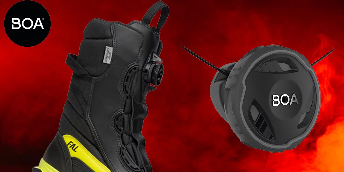 How to repair the BOA H3 lacing system on Fire boots