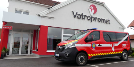 Delivery of Fire Vehicle "Opel Vivaro Combi" for Volunteer Fire Brigade of Gradec